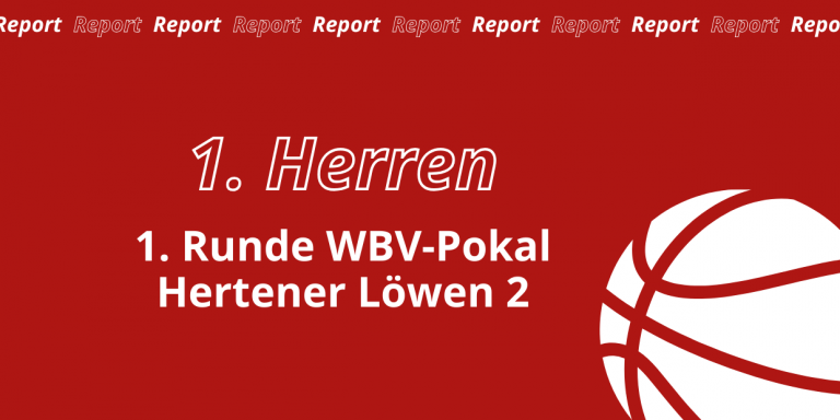 WBV-Pokal: Herren siegen gegen Hertener Löwen